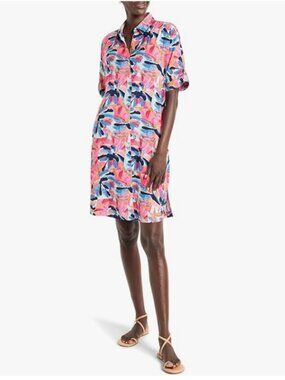 Nic+Zoe Short Sleeve Shirt Dress - New without Tags